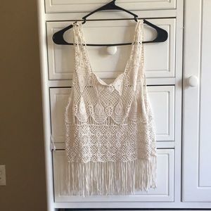 Boho Crochet Tank Top